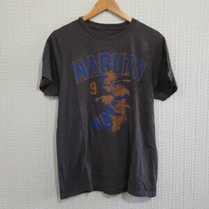 Hot Topic Naruto Men's Grey Anime Crewneck Shirt Size Medium